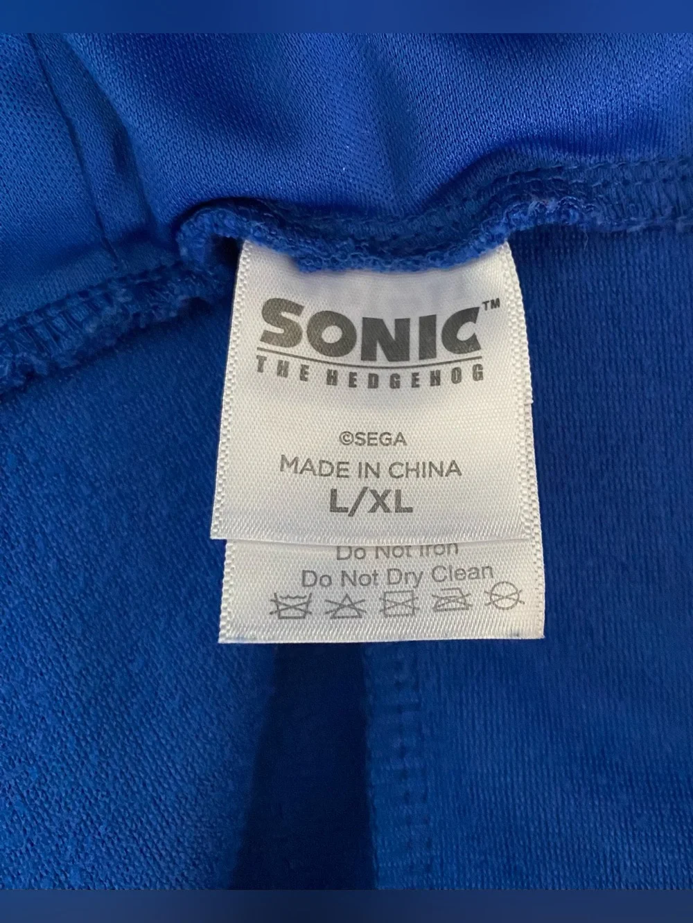 EUC Spirit Halloween Adult Sonic the Hedgehog Men’s Costume Sz L/XL - Picture 7 of 13